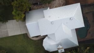 POSTED Drone Shot of Metal Roof 01