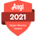 Angi 2021 Super Service Award Badge DC Roofing Inc