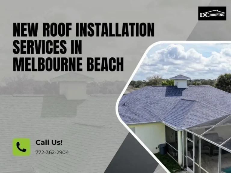 Professional roofing contractors offering new roof installation in Melbourne Beach