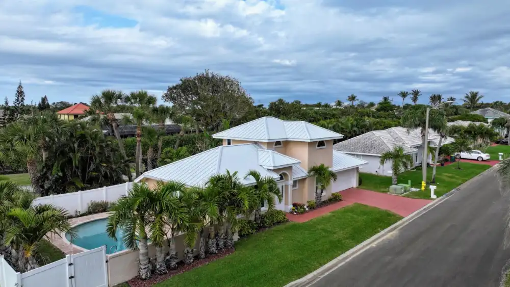 Roofing project finished by DC Roofing in Melbourne neighbourhood
