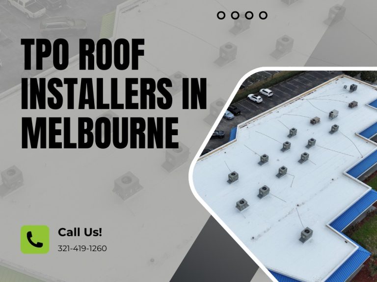 TPO roof installers in Melbourne