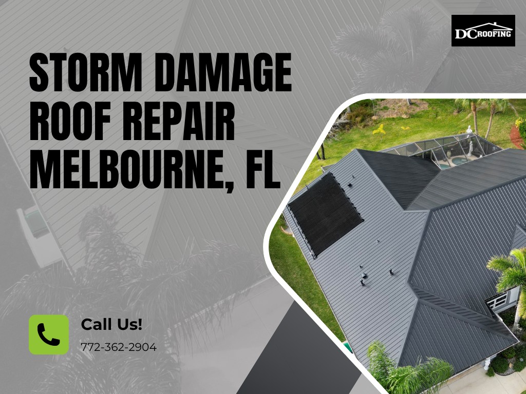 storm damage roof repair Melbourne